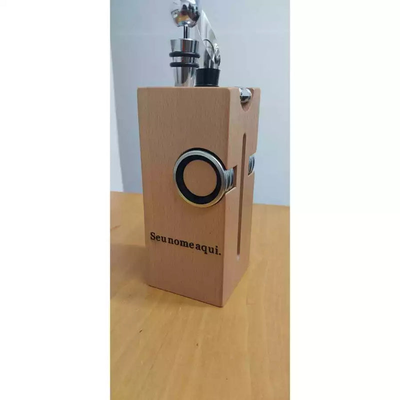 🍷 Kit Bar Vinho Personalizado – Presente Masculino | Churrasqueiro & Área Gourmet