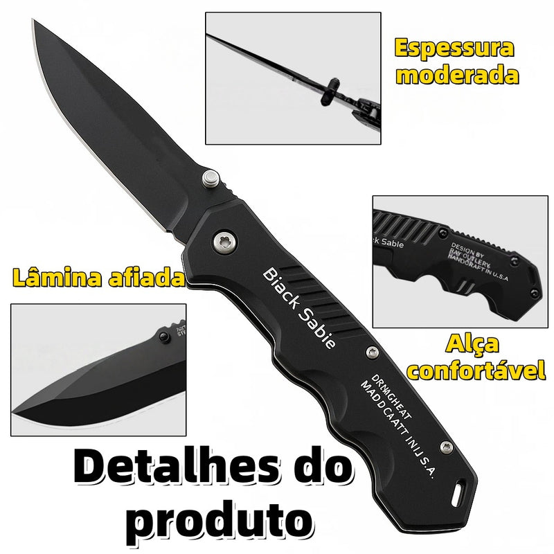 Canivete Phantom Black – Automático
