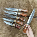 Faca Artesanal Premium Personalizada – Presente Perfeito para Churrasco, Caça e Pesca