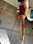 Faca Artesanal Premium Personalizada – Presente Perfeito para Churrasco, Caça e Pesca