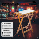 Kit Tábua de Carne + Cavalete Dobrável – Praticidade e Estilo para Seu Churrasco 🍖🔥