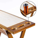 Kit Tábua de Carne + Cavalete Dobrável – Praticidade e Estilo para Seu Churrasco 🍖🔥