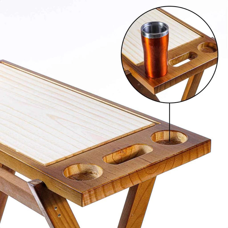 Kit Tábua de Carne + Cavalete Dobrável – Praticidade e Estilo para Seu Churrasco 🍖🔥