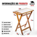 Kit Tábua de Carne + Cavalete Dobrável – Praticidade e Estilo para Seu Churrasco 🍖🔥