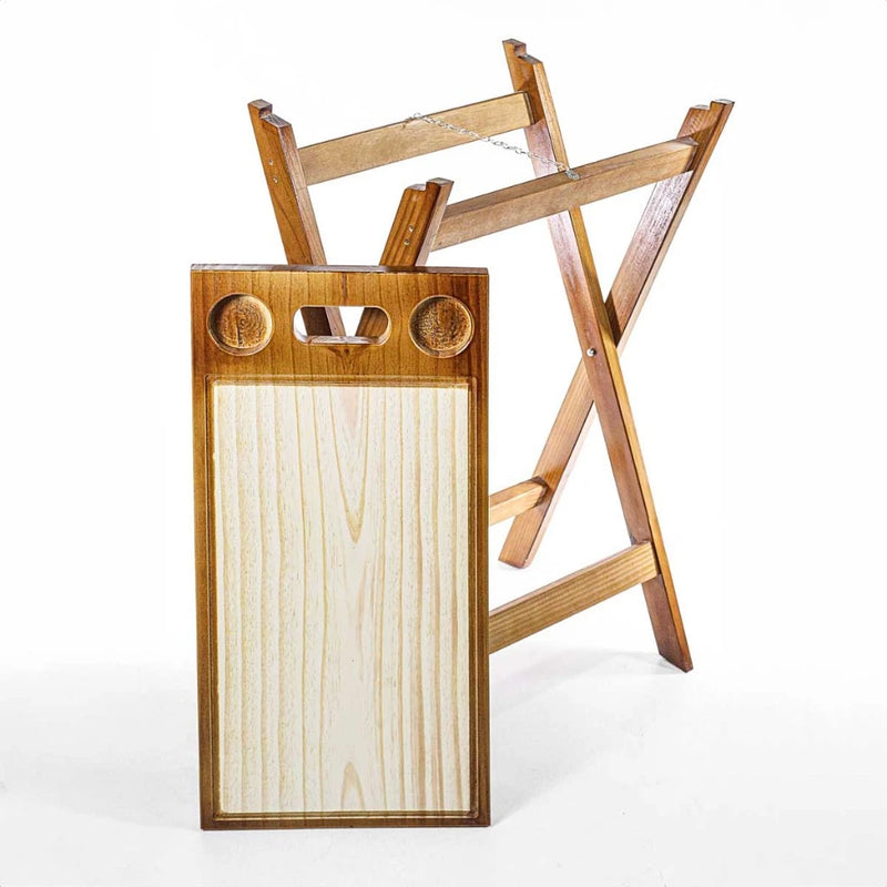 Kit Tábua de Carne + Cavalete Dobrável – Praticidade e Estilo para Seu Churrasco 🍖🔥