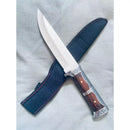 🔥 Faca Profissional Artesanal 8” Inox – Super Afiada p/ Churrasco, Pesca e Camping