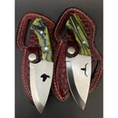 🔪 Kit 2 Peças Faca Boiadeiro + Bainha Couro Legítimo