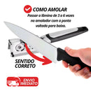 🔪 Afiador de Facas Profissional com Ventosa – Amolador de Precisão em Segundos