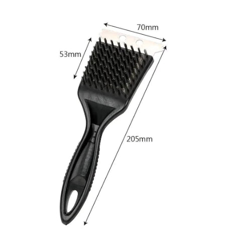 Kit Churrasqueiro Premium 10 Peças + Escova Limpa-Grelha Grátis