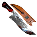 🔥 Faca Picanheira Artesanal para Churrasco – Clubes Brasileiros de Futebol 🔥