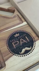 🎁 Kit Churrasco Premium Personalizado | Tábua de Carne + Garra + Tridente + Garfo em Caixa – Ideal para Brindes Corporativos