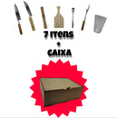 Kit Churrasco Completo + Kit Caipirinha com Caixa MDF – Presente Elegante
